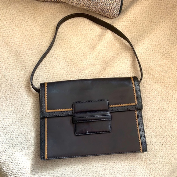 J. Crew Handbags - J. Crew Leather Envelope Bag